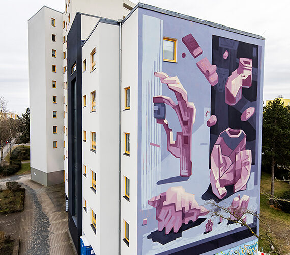 Mural Diogo Ruas und Jagoda Cierniak