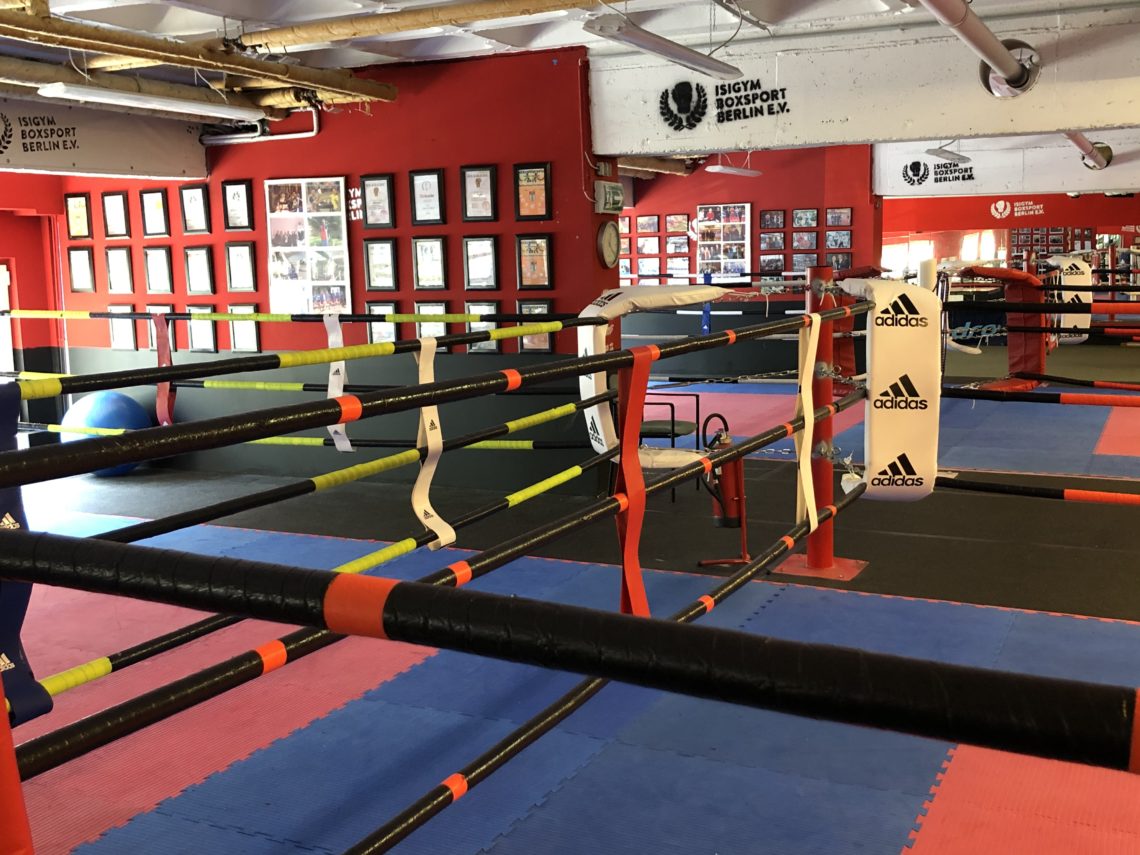 Boxring im Isigym Boxsport Verein
