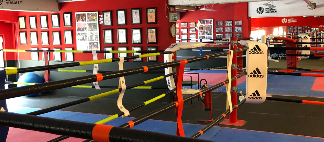 Boxring im Isigym Boxsport Verein