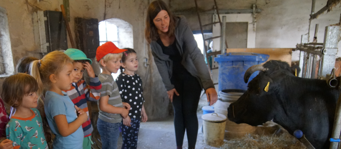 Bauernhoffahrt Sarah Wiener Stiftung