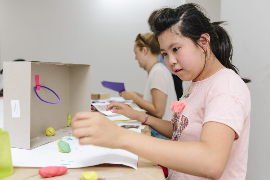 Kinder basteln Projekt "Unentdeckte Ecken"