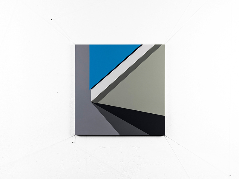 Kunstwerk auf Leinwand